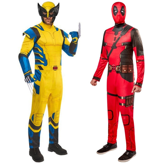 Disfraces en pareja de Lobezno y Deadpool