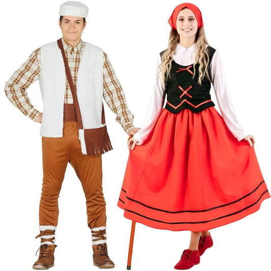 Disfraces en pareja de Pastores