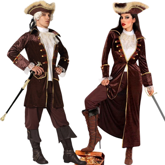 Disfraces en pareja de Piratas