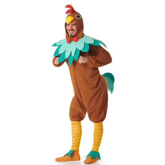 Disfraces de Gallos y Gallinas Marrones