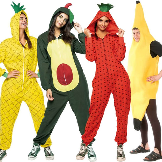 Disfraces en Grupo de Frutas