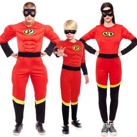 Disfraces en grupo de Los Increíbles