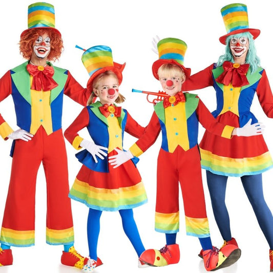 Disfraces en grupo de Payasos