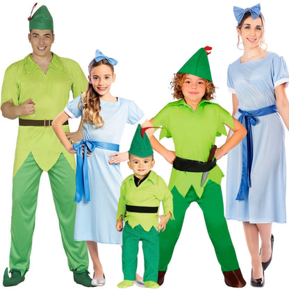 Disfraces en Grupo de Peter Pan y Wendy