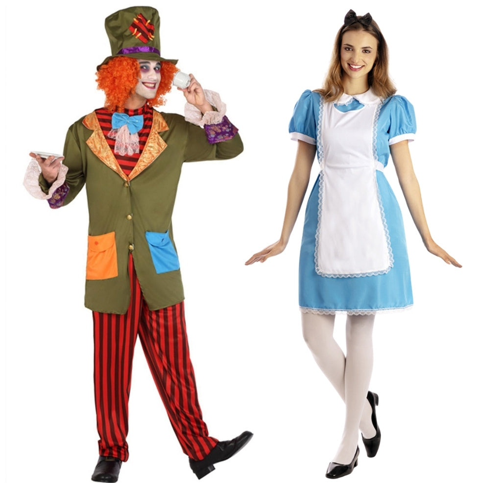 Disfraces en pareja de Alicia y Sombrerero