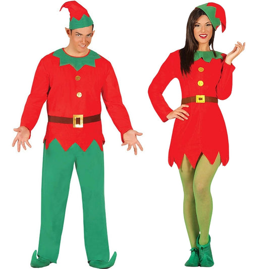 Disfraces en pareja de Elfos Cascabel
