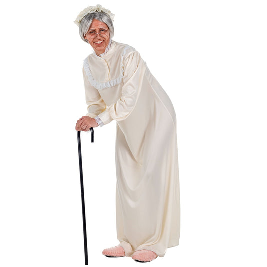 Disfraz de Abuela Camisón par adulto
