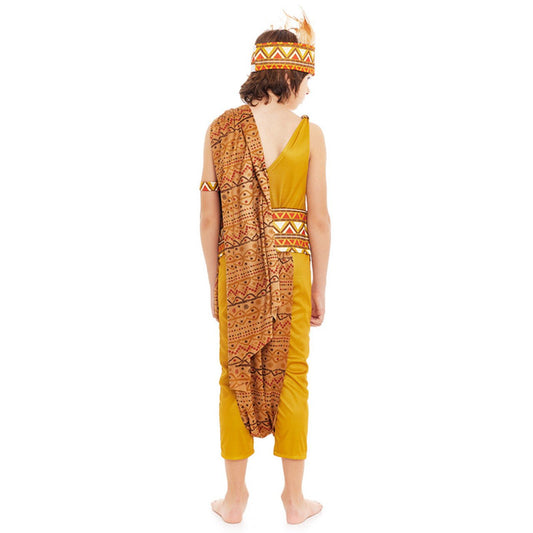 Disfraz de Africano Tribal para niño