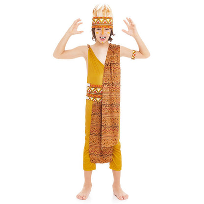 Disfraz de Africano Tribal para niño