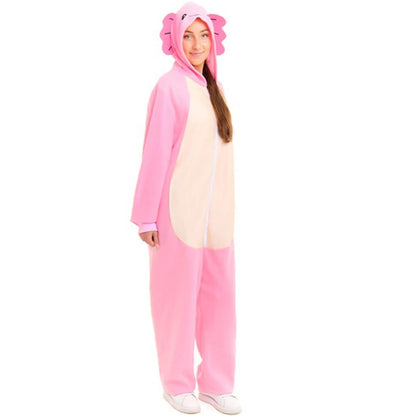 Disfraz de Ajolote Rosa para adulto