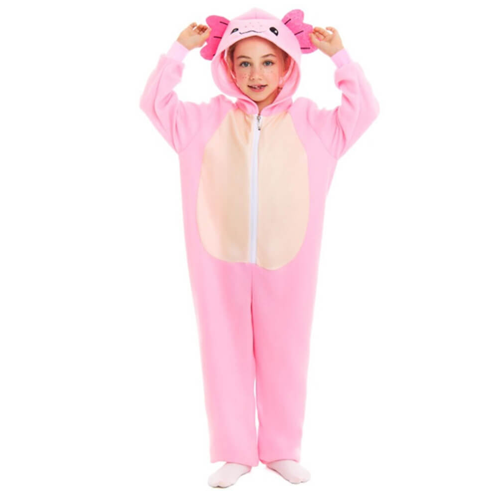 Disfraz de Ajolote Rosa infantil