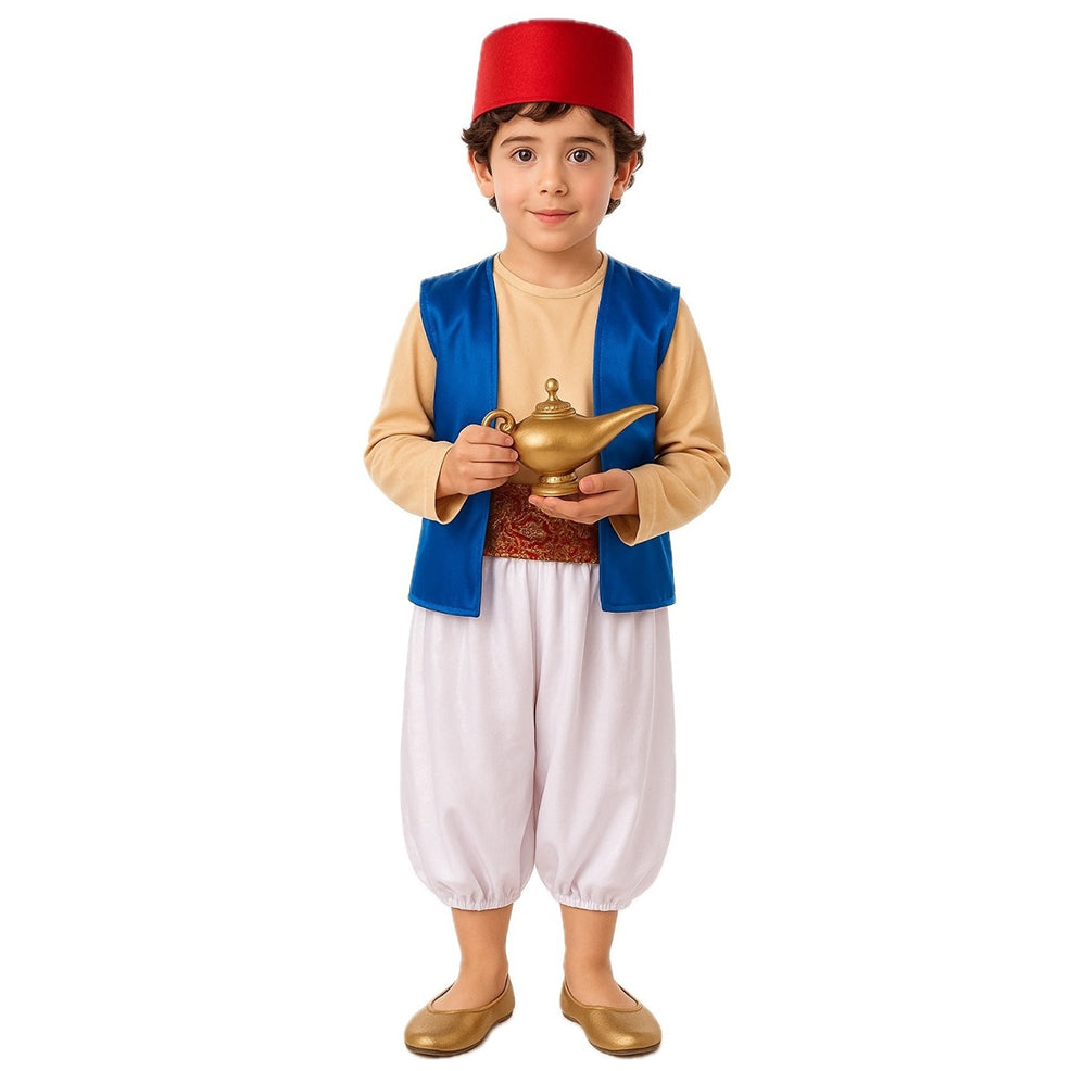 Disfraz de Aladino Fajín para niño