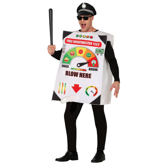 Disfraz de Alcoholímetro Divertido para adulto