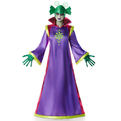 Disfraz de Alien Cosmos Morado para adulto