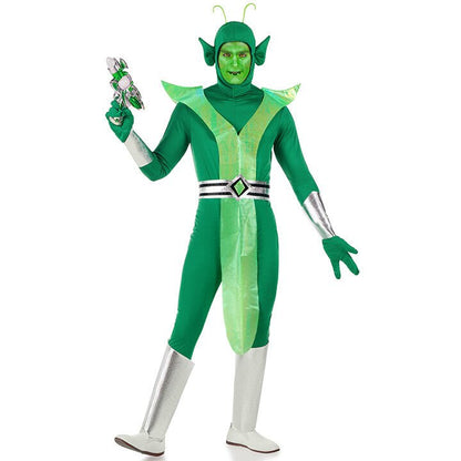 Disfraces en grupo de Alien Verdes