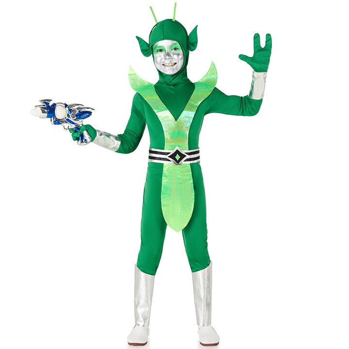 Disfraces en grupo de Alien Verdes