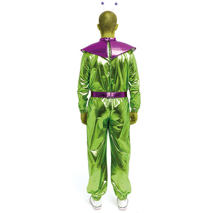 Disfraz de Alien Verde para hombre