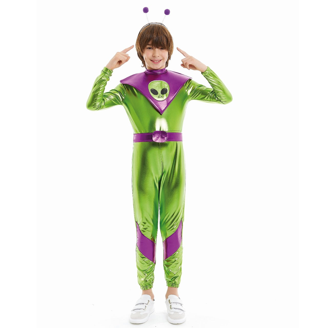 Disfraz de Alien Verde para niño