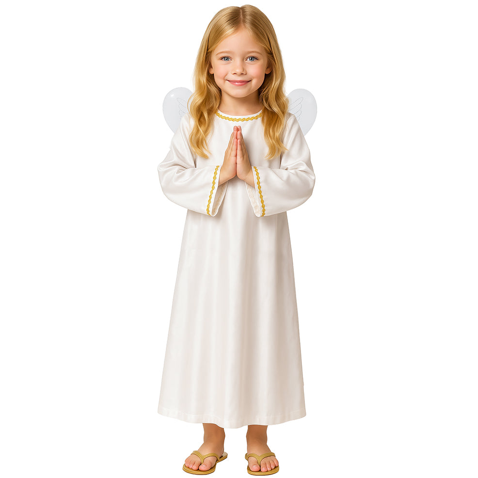 Disfraz de Ángel Eco infantil