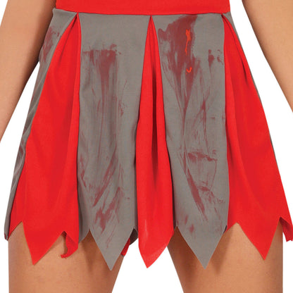 Disfraz de Animadora Zombie Brains para mujer