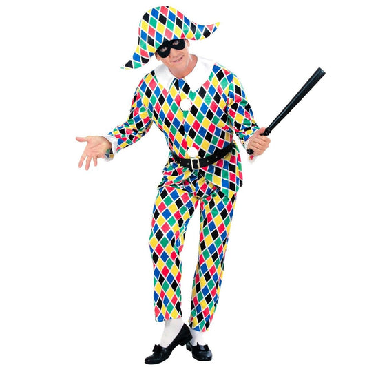 Disfraz de Arlequín Alegre para adulto