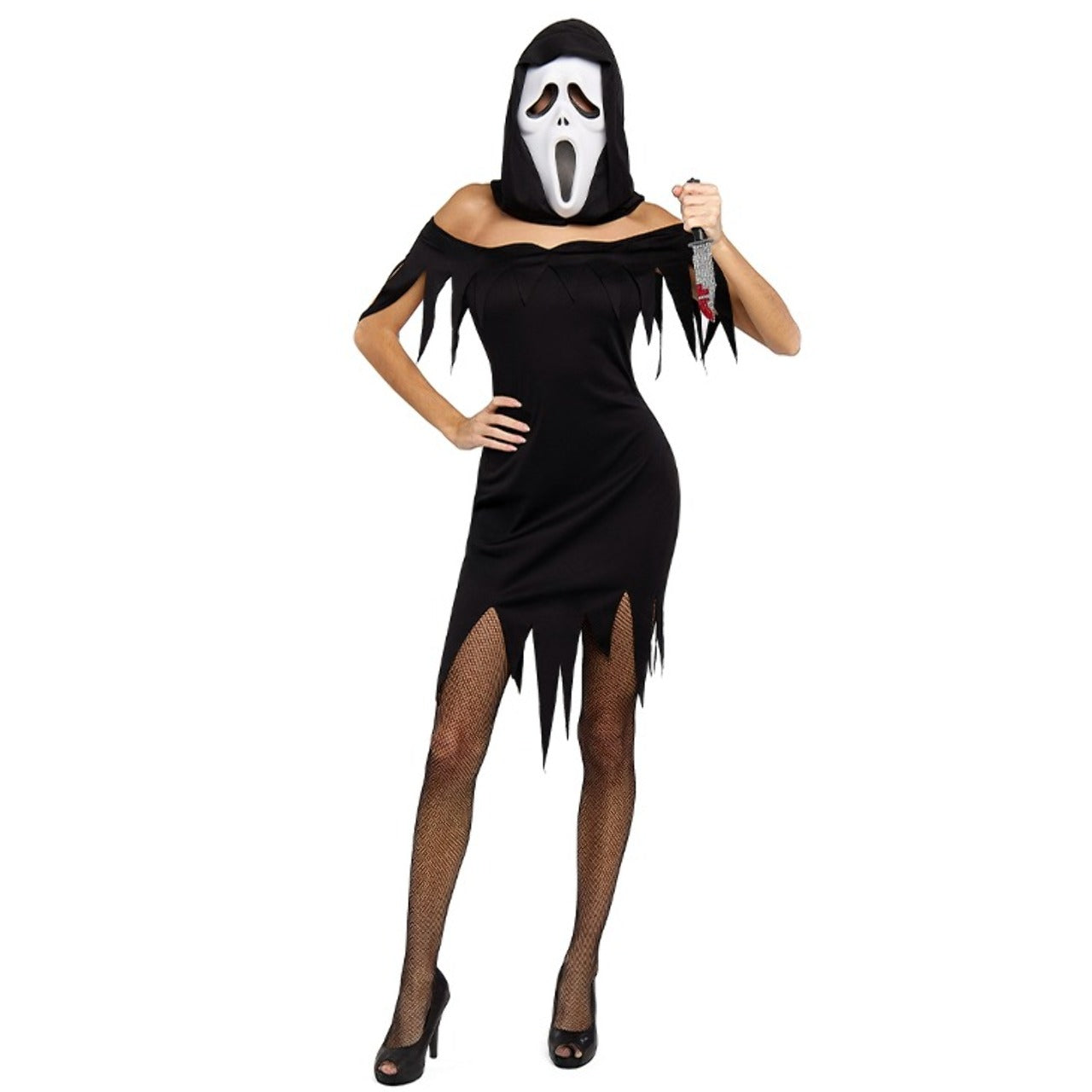 Disfraz de Asesina Scream para mujer