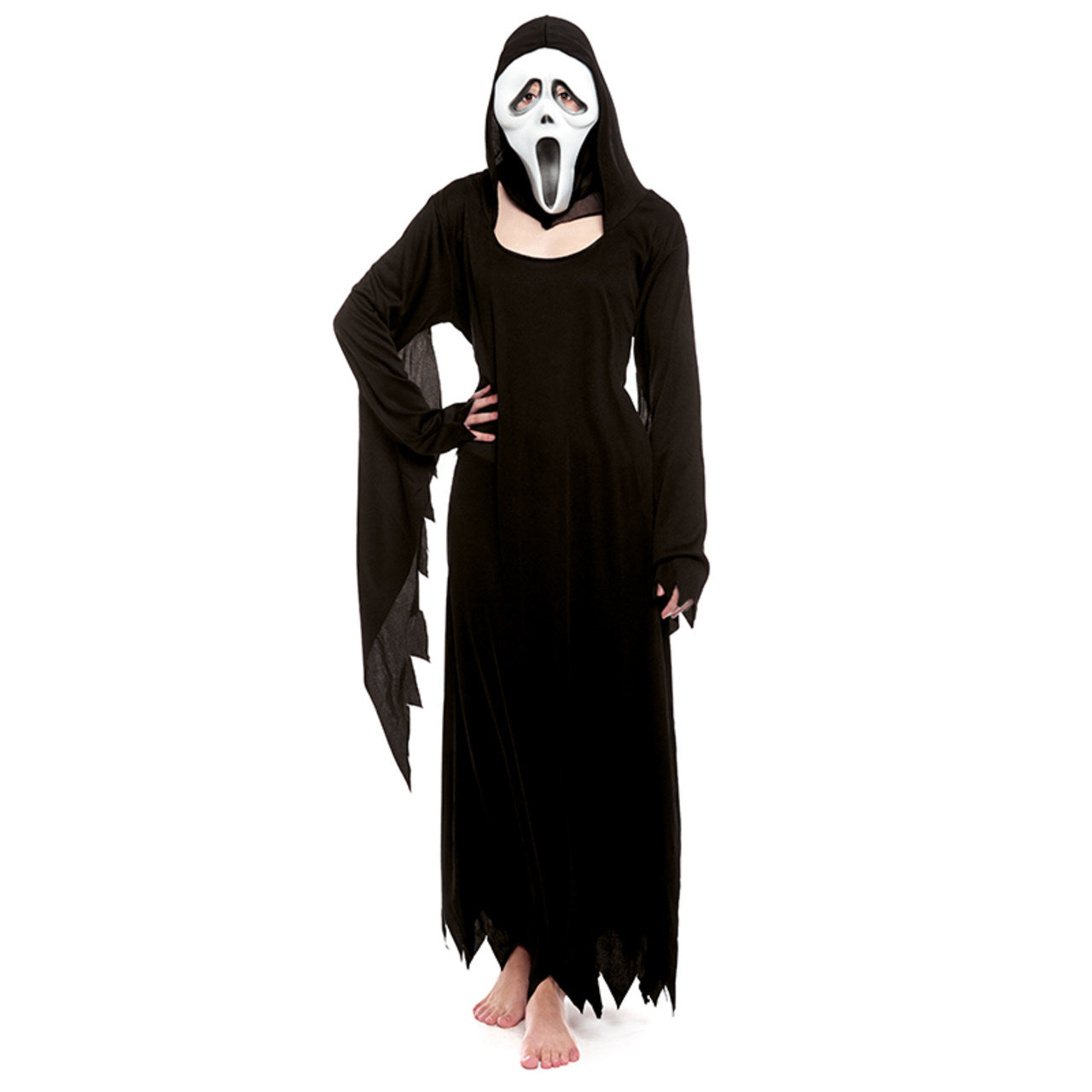 Disfraz de Asesina Scream Negro para mujer