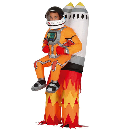 Disfraz de Astronauta Cohete Hinchable para adulto