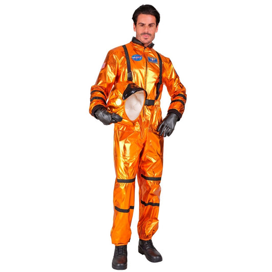 Disfraz de Astronauta Space Naranja para hombre