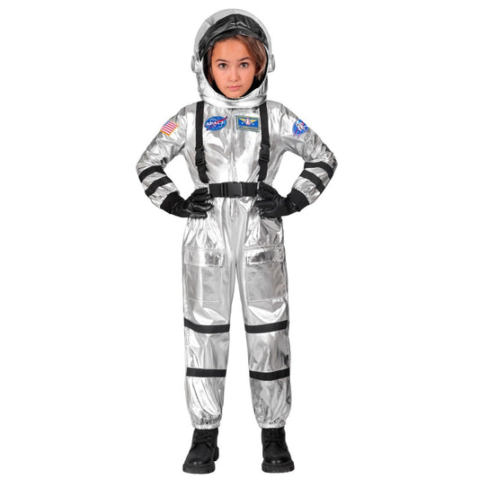 Disfraz de Astronauta Space Plata infantil