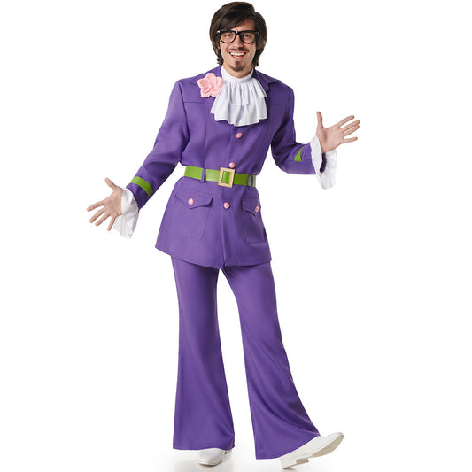Disfraz de Austin Powers Años 70 para hombre