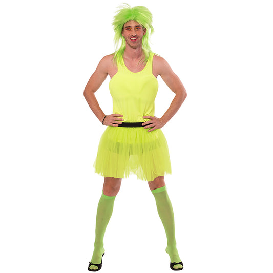 Disfraz de Bailarina Verde para hombre