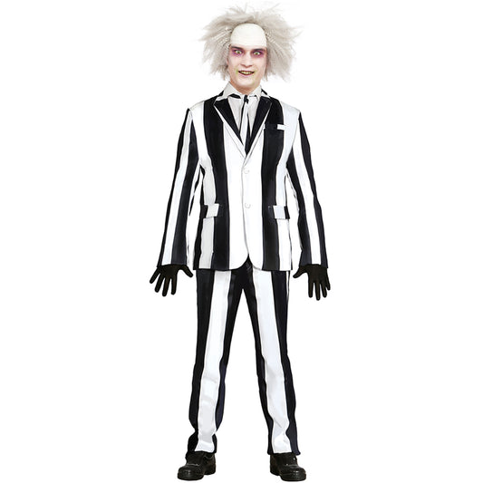 Disfraz de Fantasma Rayas Eco para hombre