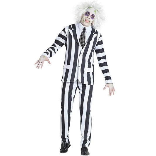 Disfraz de Fantasma Rayas para hombre