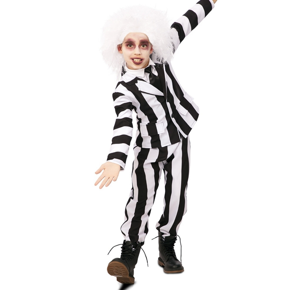 Disfraz de Fantasma Rayas Traje para niño