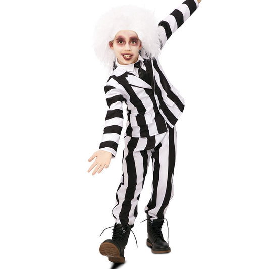 Disfraz de Fantasma Rayas Traje para niño
