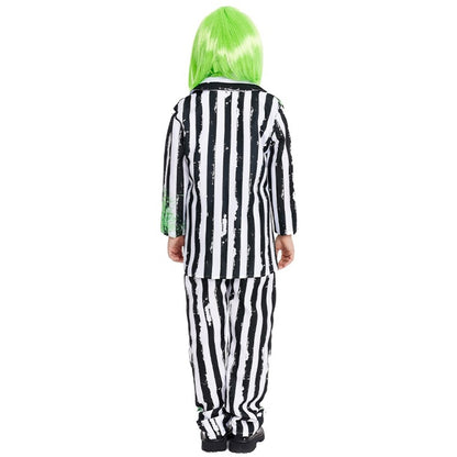 Disfraz de Fantasma Rayas Ultratumba para niño
