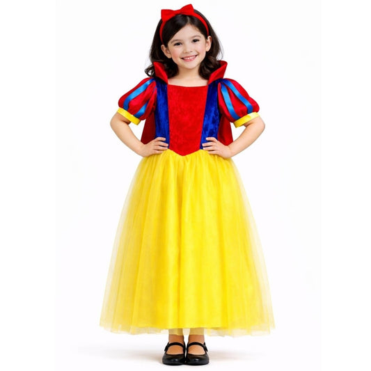 Disfraz de Blancanieves Lujo para niña