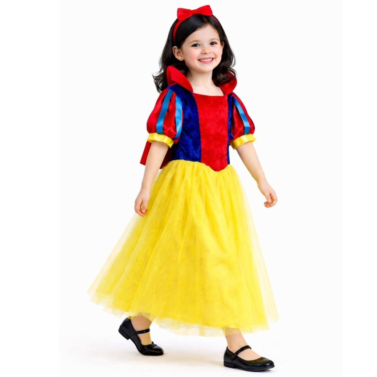 Disfraz de Blancanieves Lujo para niña