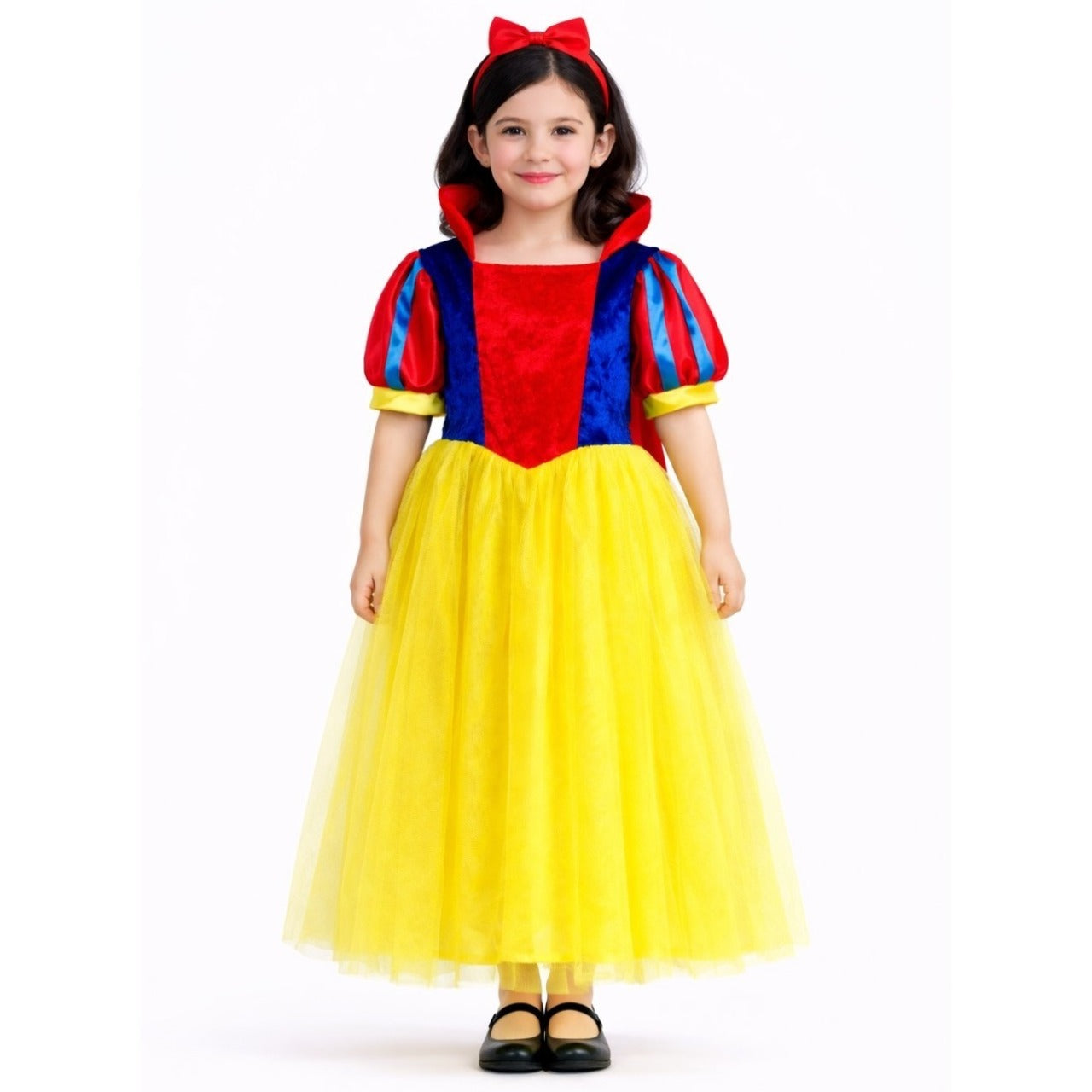 Disfraz de Blancanieves Lujo para niña