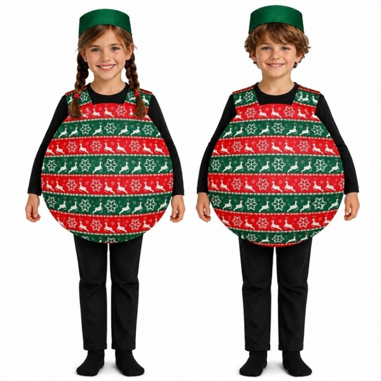Disfraz de Bola de Navidad Renos infantil