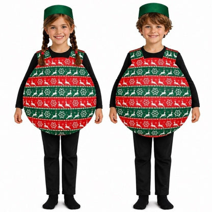 Disfraz de Bola de Navidad Renos infantil