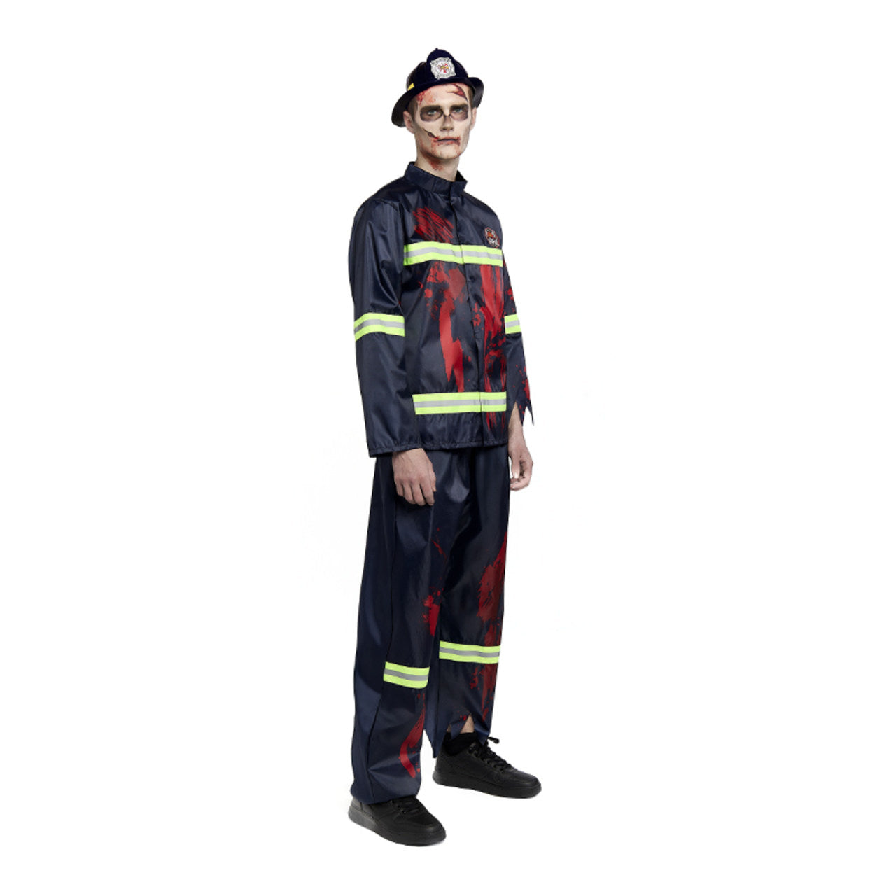 Disfraz de Bombero Zombie para hombre