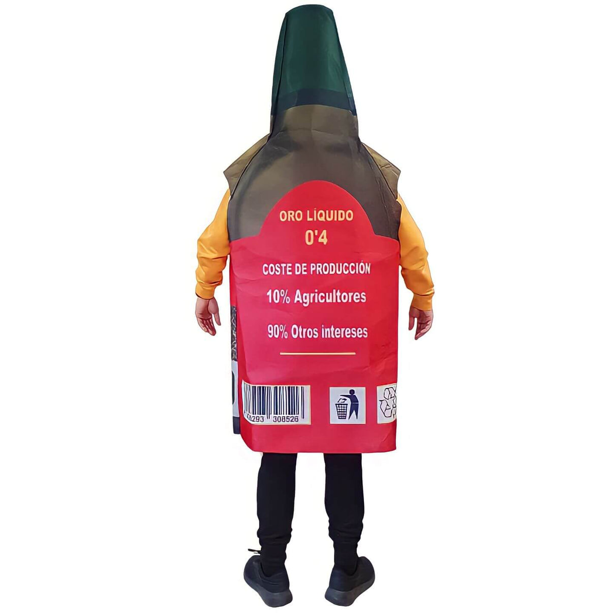 Compra Disfraz de Botella de Aceite Don Disfraz - Main Image