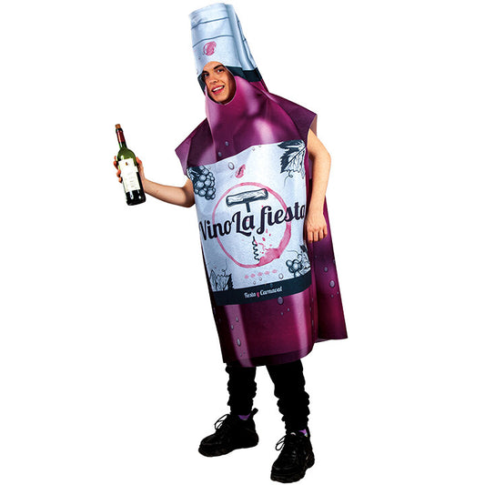 Disfraz de Botella de Vino Fiesta para adulto