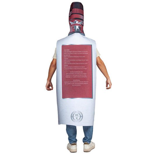 Disfraz de Botella de Vodka para adulto