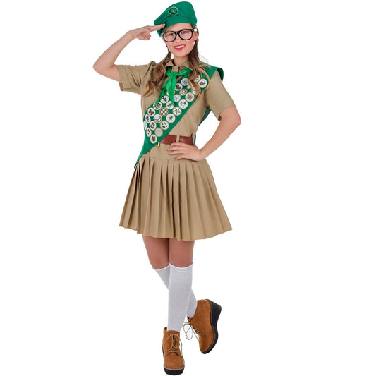 Disfraz de Boy Scout para mujer