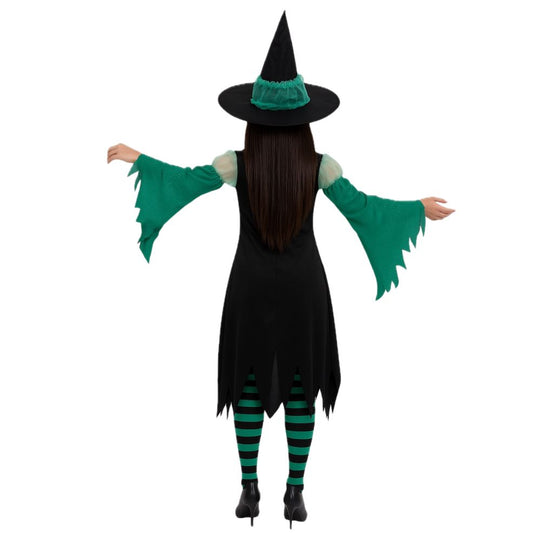 Disfraz de Bruja Esmeralda Verde para mujer
