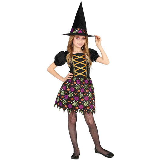 Disfraz de Bruja Lisa para niña