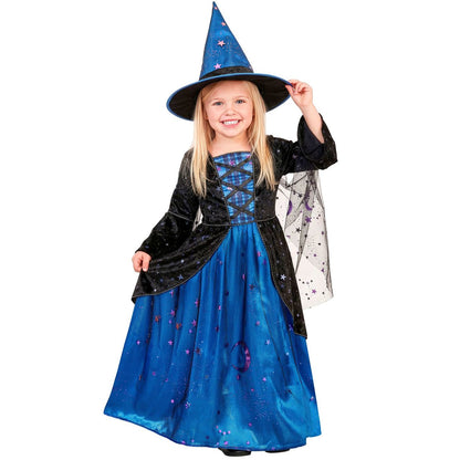 Disfraz de Bruja Premium para niña